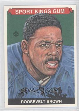 2012 Sportkings Series E - [Base] - Premium Back #232 - Roosevelt Brown