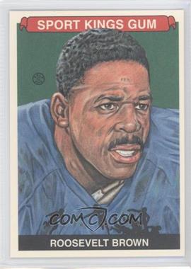 2012 Sportkings Series E - [Base] - Premium Back #232 - Roosevelt Brown