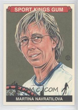 2012 Sportkings Series E - [Base] - Premium Back #251 - Martina Navratilova