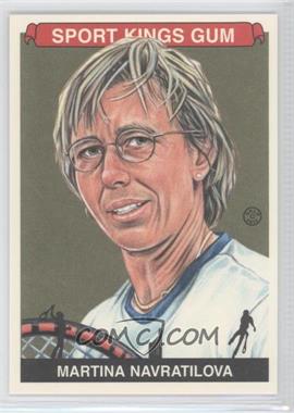 2012 Sportkings Series E - [Base] - Premium Back #251 - Martina Navratilova