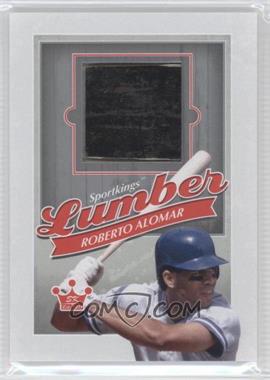 2012 Sportkings Series E - Lumber - Silver #L-03 - Roberto Alomar /19