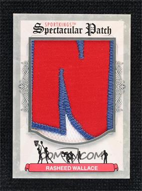 2012 Sportkings Series E - Spectacular Patch #SP-240 - Rasheed Wallace /1