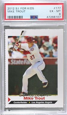 2012 Sports Illustrated for Kids Series 5 - [Base] #177 - Mike Trout [PSA 6 EX‑MT]