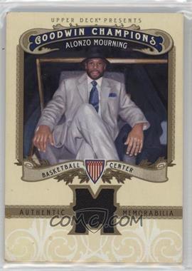 2012 Upper Deck Goodwin Champions - Authentic Memorabilia #M-AM - Alonzo Mourning