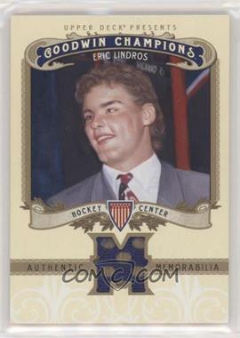 2012 Upper Deck Goodwin Champions - Authentic Memorabilia #M-EL - Eric Lindros