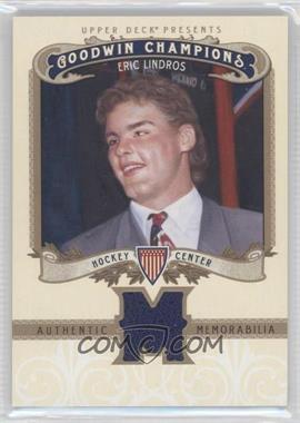 2012 Upper Deck Goodwin Champions - Authentic Memorabilia #M-EL - Eric Lindros