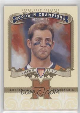 2012 Upper Deck Goodwin Champions - Authentic Memorabilia #M-NC - Ned Crotty