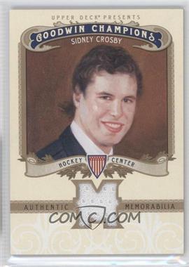 2012 Upper Deck Goodwin Champions - Authentic Memorabilia #M-SC - Sidney Crosby