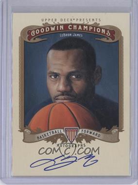 2012 Upper Deck Goodwin Champions - Autographs #A-LJ - LeBron James