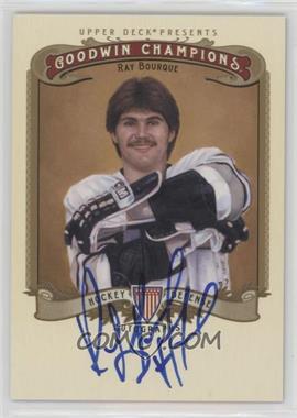 2012 Upper Deck Goodwin Champions - Autographs #A-RB - Ray Bourque