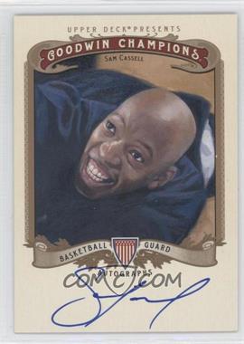 2012 Upper Deck Goodwin Champions - Autographs #A-SC - Sam Cassell