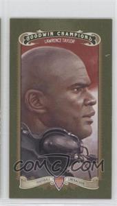 2012 Upper Deck Goodwin Champions - [Base] - Minis Green Lady Luck Back #10 - Lawrence Taylor