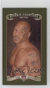 2012 Upper Deck Goodwin Champions - [Base] - Minis Green Lady Luck Back #102 - Mike Tyson