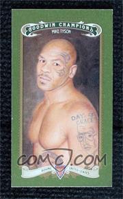 2012 Upper Deck Goodwin Champions - [Base] - Minis Green Lady Luck Back #102 - Mike Tyson