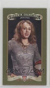 2012 Upper Deck Goodwin Champions - [Base] - Minis Green Lady Luck Back #106 - Jackie Stiles