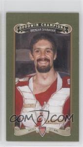 2012 Upper Deck Goodwin Champions - [Base] - Minis Green Lady Luck Back #124 - Brendan Shanahan