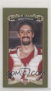 2012 Upper Deck Goodwin Champions - [Base] - Minis Green Lady Luck Back #124 - Brendan Shanahan