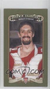 2012 Upper Deck Goodwin Champions - [Base] - Minis Green Lady Luck Back #124 - Brendan Shanahan