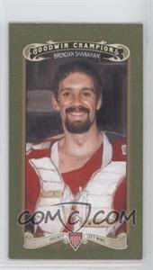 2012 Upper Deck Goodwin Champions - [Base] - Minis Green Lady Luck Back #124 - Brendan Shanahan