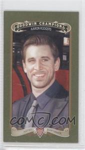 2012 Upper Deck Goodwin Champions - [Base] - Minis Green Lady Luck Back #131 - Aaron Rodgers