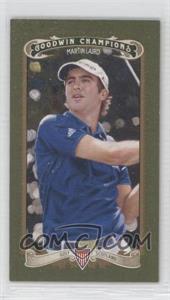 2012 Upper Deck Goodwin Champions - [Base] - Minis Green Lady Luck Back #14 - Martin Laird