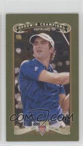 2012 Upper Deck Goodwin Champions - [Base] - Minis Green Lady Luck Back #14 - Martin Laird