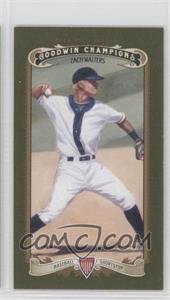 2012 Upper Deck Goodwin Champions - [Base] - Minis Green Lady Luck Back #218 - Zach Walters