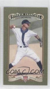2012 Upper Deck Goodwin Champions - [Base] - Minis Green Lady Luck Back #218 - Zach Walters