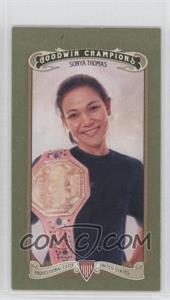 2012 Upper Deck Goodwin Champions - [Base] - Minis Green Lady Luck Back #45 - Sonya Thomas