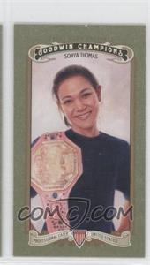 2012 Upper Deck Goodwin Champions - [Base] - Minis Green Lady Luck Back #45 - Sonya Thomas