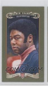 2012 Upper Deck Goodwin Champions - [Base] - Minis Green Lady Luck Back #58 - Oscar Robertson