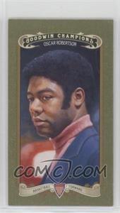 2012 Upper Deck Goodwin Champions - [Base] - Minis Green Lady Luck Back #58 - Oscar Robertson