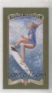 2012 Upper Deck Goodwin Champions - [Base] - Minis Green Lady Luck Back #59 - Laura Enever