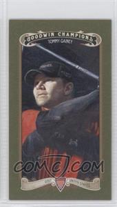 2012 Upper Deck Goodwin Champions - [Base] - Minis Green Lady Luck Back #65 - Tommy Gainey