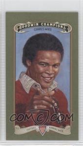 2012 Upper Deck Goodwin Champions - [Base] - Minis Green Lady Luck Back #71 - Charles White