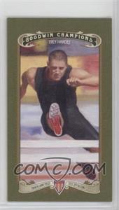 2012 Upper Deck Goodwin Champions - [Base] - Minis Green Lady Luck Back #77 - Trey Hardee