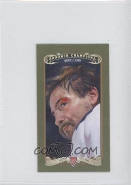 2012 Upper Deck Goodwin Champions - [Base] - Minis Green Lady Luck Back #82 - Wendel Clark