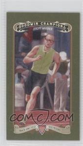 2012 Upper Deck Goodwin Champions - [Base] - Minis Green Lady Luck Back #92 - Jeremy Wariner