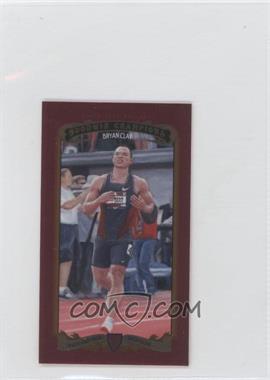 2012 Upper Deck Goodwin Champions - [Base] - Minis Red Foil Magician Back #103 - Bryan Clay /12