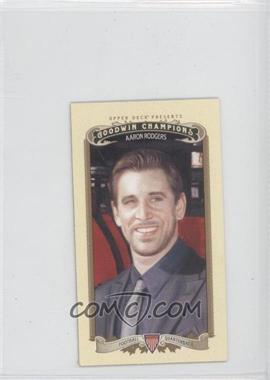 2012 Upper Deck Goodwin Champions - [Base] - Minis #131 - Aaron Rodgers