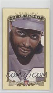 2012 Upper Deck Goodwin Champions - [Base] - Minis #39 - Jerry Rice