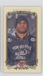 2012 Upper Deck Goodwin Champions - [Base] - Minis #43 - Alistair Overeem