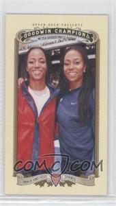2012 Upper Deck Goodwin Champions - [Base] - Minis #95 - Me'Lisa Barber, Mikele Barber