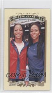 2012 Upper Deck Goodwin Champions - [Base] - Minis #95 - Me'Lisa Barber, Mikele Barber