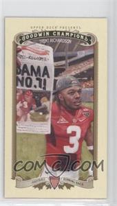 2012 Upper Deck Goodwin Champions - [Base] - Minis #96 - Trent Richardson