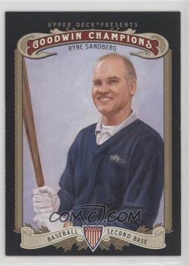 2012 Upper Deck Goodwin Champions - [Base] #101 - Ryne Sandberg