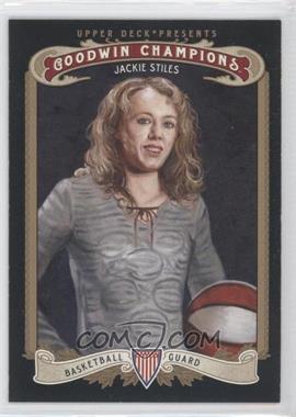 2012 Upper Deck Goodwin Champions - [Base] #106 - Jackie Stiles