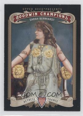 2012 Upper Deck Goodwin Champions - [Base] #115 - Sarah Bernhardt