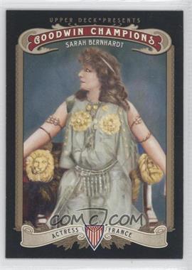 2012 Upper Deck Goodwin Champions - [Base] #115 - Sarah Bernhardt