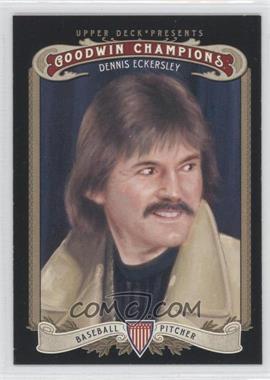 2012 Upper Deck Goodwin Champions - [Base] #127.1 - Dennis Eckersley